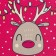 New Year's napkin on the table "Happy Holid" PVC, 40x29 cm