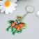 PVC keychain "Knight on a horse" Soft 6x5 cm