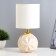 Julius table lamp E14 40W Beige 13x13x25 cm Risalux