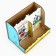 Organizer for the office, with a place for the phone "Raccoon"