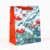 Package Gift New Year Laminated "Rowal", MS 23 x 18 x 10 cm, New Year