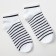 Set of male male minku "strip", 3 pairs, size 40-41 (27 cm)
