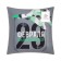 Pillowess Decorative Ethel "Airplane" 40x40 cm, velor, 100% p/e