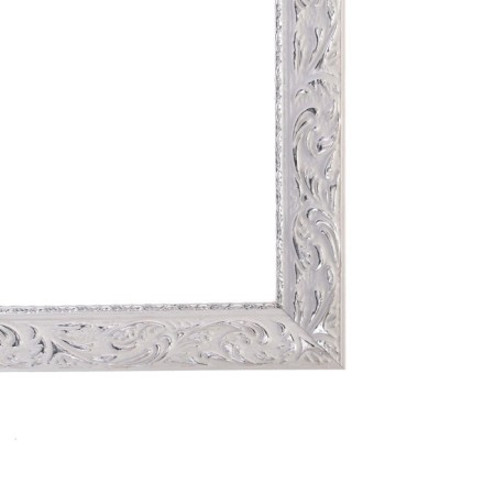 Frame for paintings (mirrors) 60 x 90 x 4 cm, tree "Versailles", white-silver-3