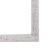 Frame for paintings (mirrors) 60 x 90 x 4 cm, tree "Versailles", white-silver