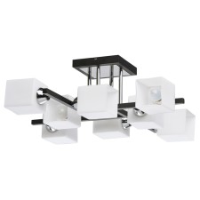 Tetro ceiling chandelier, 8x60W E27, coffee house 60x60x22 cm