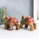Souvenir Ceramics "Indian Elephants" set 2 pcs 8x14x10 cm 7.5x14x14 cm