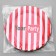 Disposable paper plate "Your Party", 18 cm