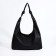 Shopper bag, outer pocket, black color