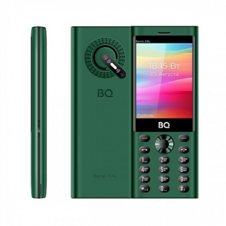 Cell phone BQ M-3598 Barrel XXL Green Black-1