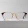 Ready glasses GA0307 (Color: C2 Brown; Diopter: -3; Toning: No)