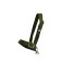 Drunking from tarpaulin, single, adjustable, reinforced, with a swivel, for cattle