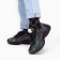 Baby sneakers, black mix, size 27