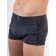 Male panties, size 52, graphite, dark blue, black, 3 pcs