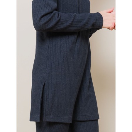 Female jumper, size 46, dark blue color-4