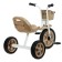 Trike 4 three -haired bicycle, beige color