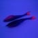 Foamen fish yaman devious minnow on a double, 135 mm, color 25 UV, 5 pcs.