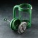 Teapot Hot French - Magistro press "Helsinki", 600 ml, glass, green color