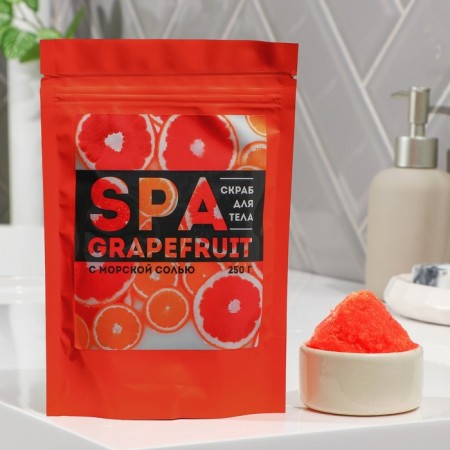 Salt scrub Salt Spa Grapetfruit, 250 g, Beauty Fox