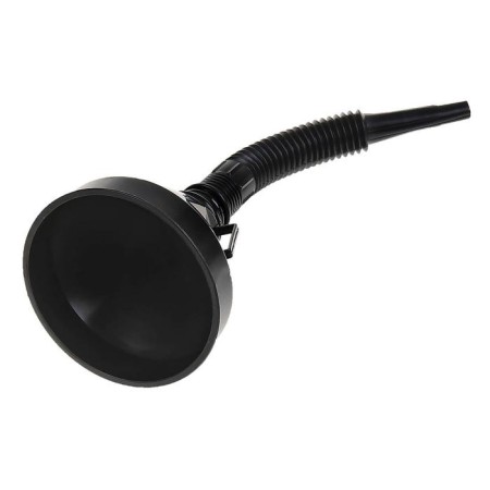 Funnel for fuels and lubricants with a grid, diameter 130 mm, height 360 mm, removable flexible nose-2