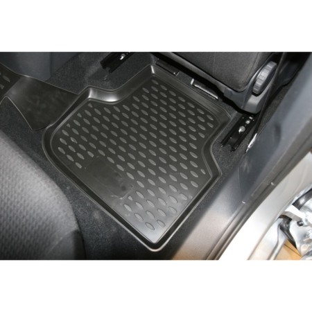 3D mats in the VW Jetta salon, 2011-2015, 2015-2016 4 pcs. (polyurethane)-2