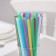 Disposable tubes for drinks Fresh, 21 cm, d = 7 mm, 250 pcs, color mix