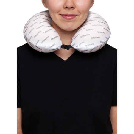 Travel pillow "City windows", size 30x25x10 cm-2