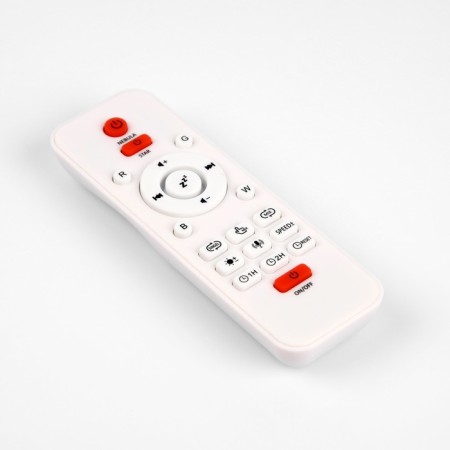 Light device "Dinosaurian egg" 10 cm, speaker, removable hemisphere, glow of RGB, remote control, usb, white-21