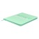 School diary for grades 1-11 Mint, hard cover with foam rubber, artificial leather, application, silkography, liesse, 48 sheets, universal cheat sheet, block 80g/m2