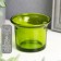 Glass of glass 4.7 x 6.2 x 6.2 cm "gloss", green