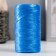 Gingerbread for manual knitting 100% polypropylene 200m/50g. (51-blue)