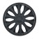 Wheel caps R14 "Voltok", silver, carbon, set 4 pcs
