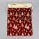 Bag gift plush “You on this holiday”, Christmas trees, embossing, 30 x 40 cm +/- 1.5 cm, New Year