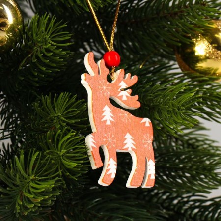 New Year's Suspension "Fairytale Deer", Mix color