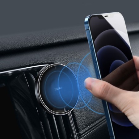 Automobile holder Baseus Radar Magnetic Car Mount, Black, Glorod+Glue-8