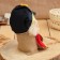 Orak-Domova "Kuzya in the cap, with heart", 30x16x14 cm, mix