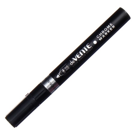 Permanent marker 3 mm, DEVENTE. Chrome, bullet, mirror chrome-4