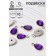 Suspension "drop" rifle 2.1 × 1.4 × 0.4 cm, (set 10 pcs.), Pudheol color in gold