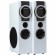 Column 08 "(20-81 Home Sound) speaker 6pcs/2x8"; 2x4 "; 2x1.5" Set 2 columns Eltronic (White)