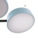 Causteen with PDU 2296/6BL LED 144W 3000-6000K Blue 80x59x14 cm Bayerlux