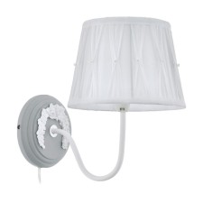 Bra Bridekirk, 1x60W E27, white color