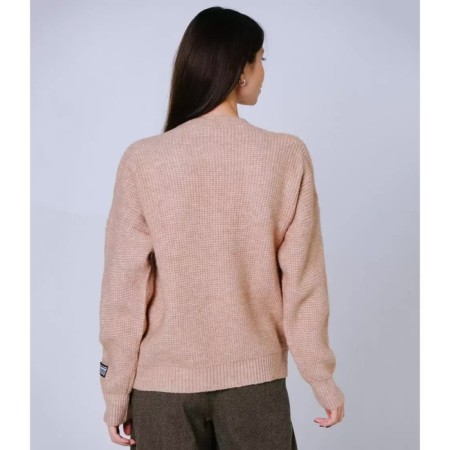 Women's sweater, beige color, size 44-48 (One size)-3