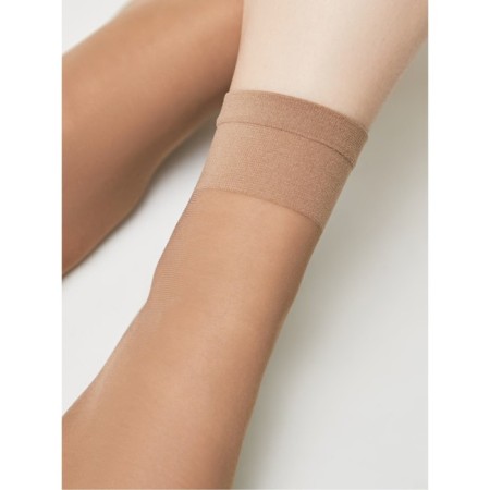 Women's socks with a compacted eye Elegant Tension Soft 40, size 23-25, color Bronz-5