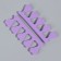 A set of fingers, 100 pairs, lilac