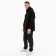 Hoods male, black color, size 52
