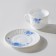 Service table shares "Blue breeze", 37 items, glass ceramics