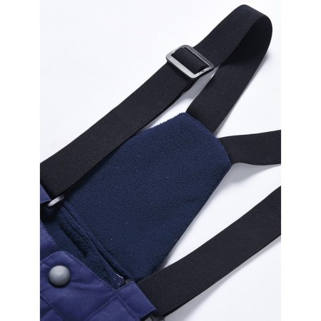 Ski costume for a boy, height 116 cm, blue color-13