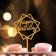 Topper "Happy Birthday", Golden Color
