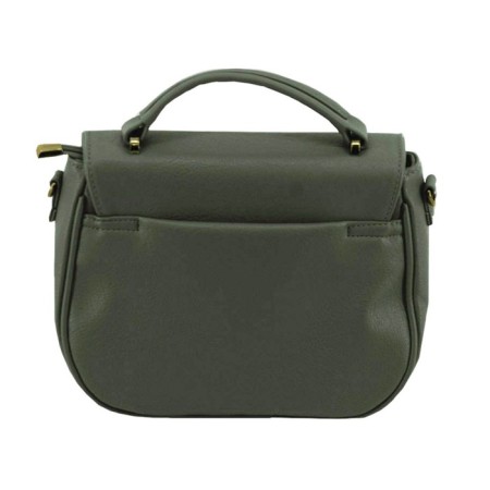 Female bag, artificial leather, black, 25x7x24 cm-2