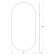 Evororm mirror with a polished edge, 60x120 cm
